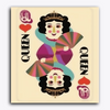 Paint Waint Queen Royale Card - Raja Rani Collection