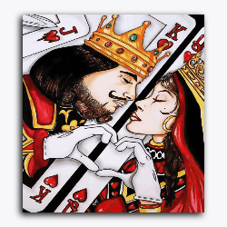 Paint Waint Royale King And Queen - Raja Rani Collection