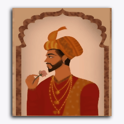 Paint Waint Ancient Raja - Raja Rani Collection