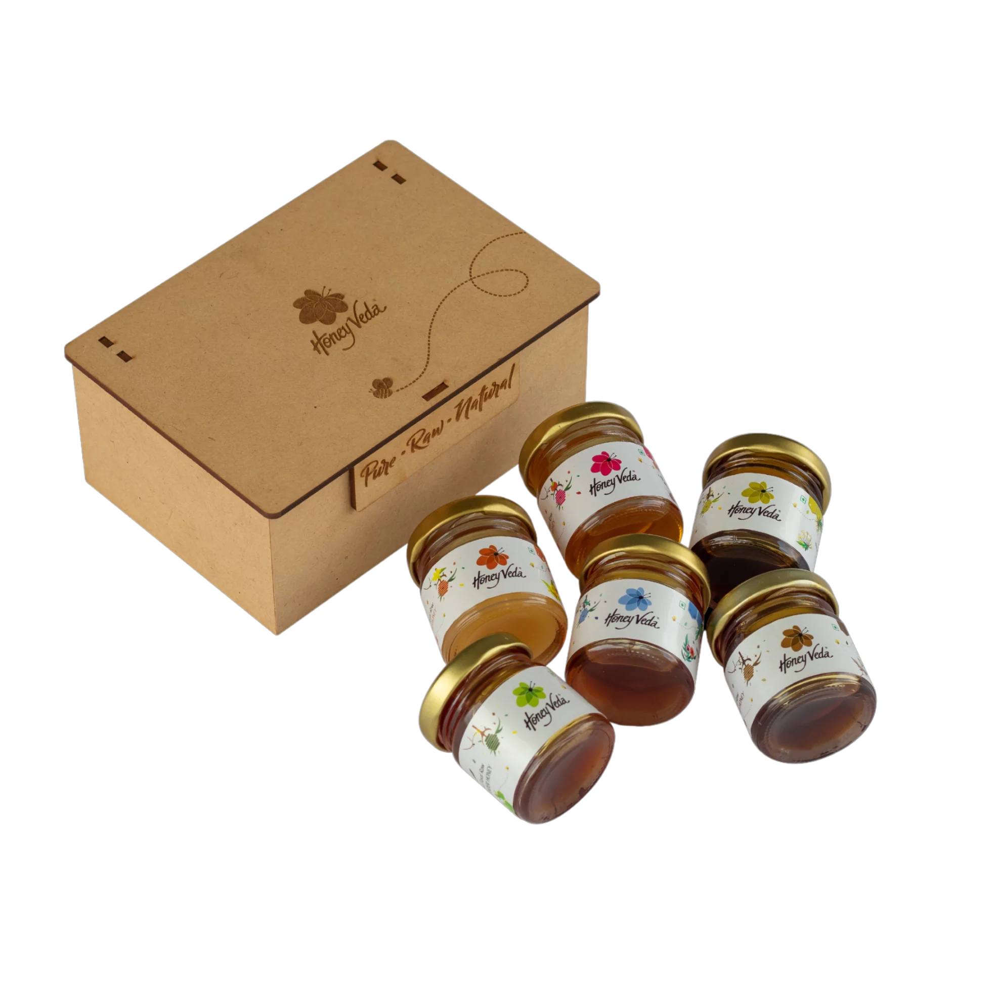 HoneyVeda Raw Honey Gift / Taster Box