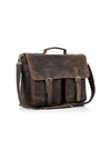 CraftShades 16 Inch Buffalo Leather Briefcase Laptop Messenger Bag Office Briefcase College Bag for Men and Women