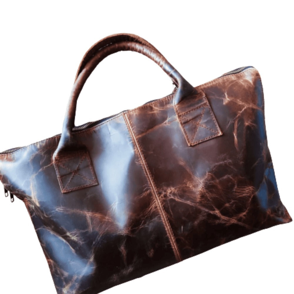 Craftshades – 12*16″ Classic Handcrafted Buffalo Leather Laptop Bag | 100% Genuine Leather