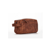 Craftshades Mens Toiletry Bag, Leather Travel Case, Leather Toiletry Bag