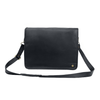 Craftshades – 10.13″Crossbody Handcrafted Small Goat Leather Messenger Bag | Black