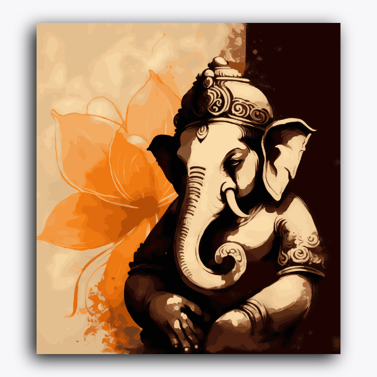 Ganesha ji Mitti Style