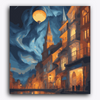 Paint Waint Home at Scary Night