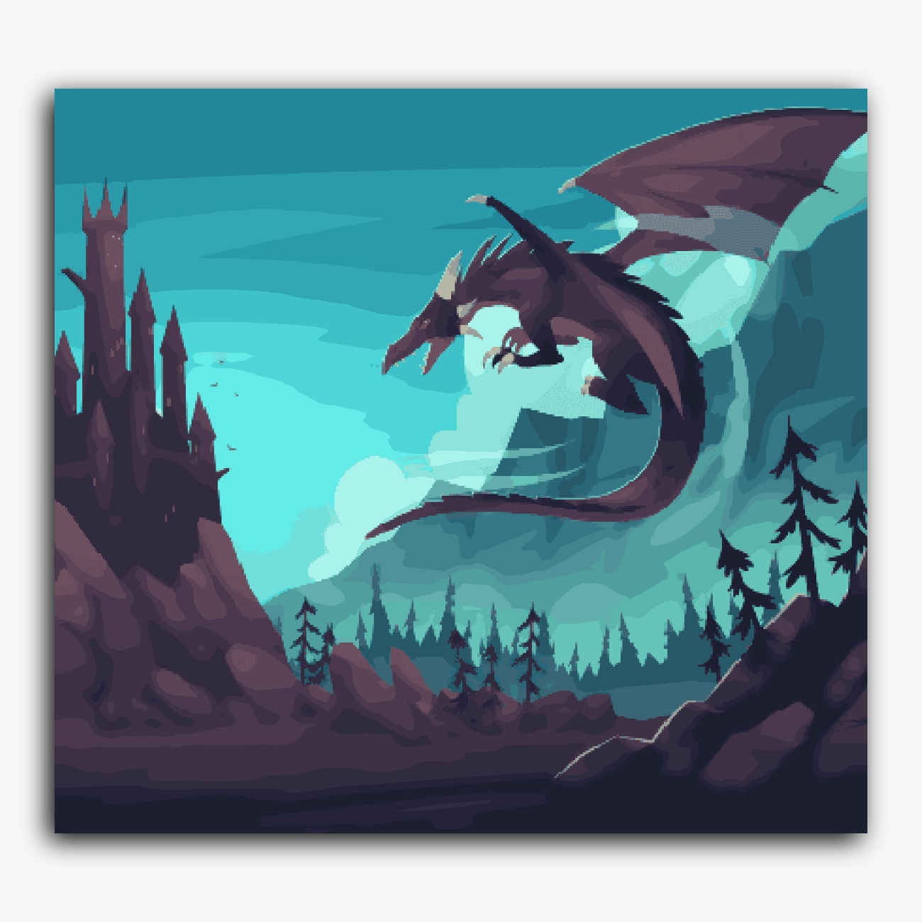 Dragon Attacking