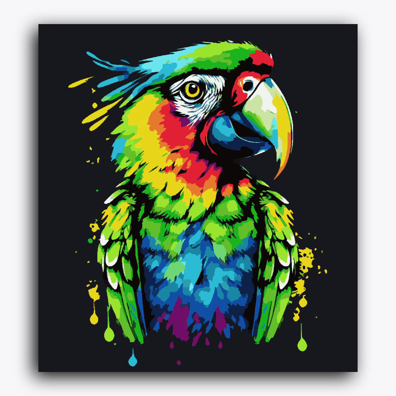 Cute Colorful Parrot