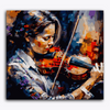Paint Waint A Girl Playing Violin