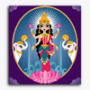 Paint Waint Lakshmi Mata Modern Portrait