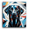 Paint Waint Black Dog