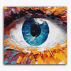 Paint Waint Fluorit Oil Conceptual Eye