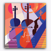 Paint Waint Guitar Abstract