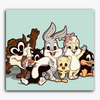 Paint Waint Looney Tunes Family