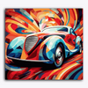 Paint Waint Vintage Car Abstract