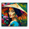 Paint Waint Woman in Triangle Hat