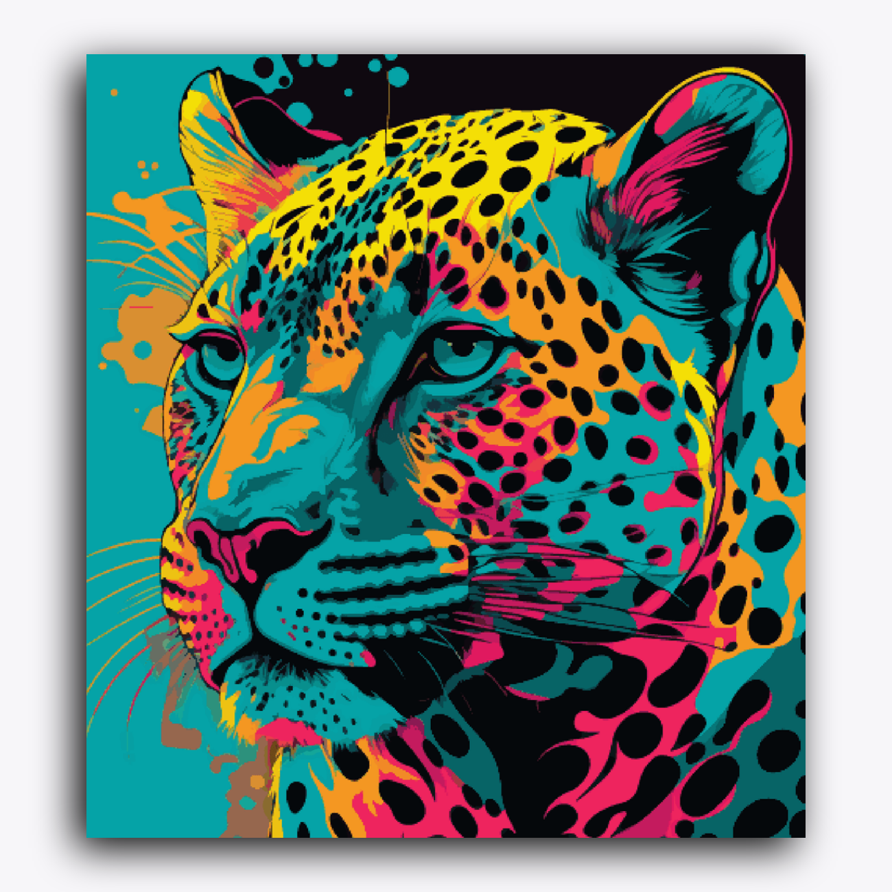 Leopard Colourful