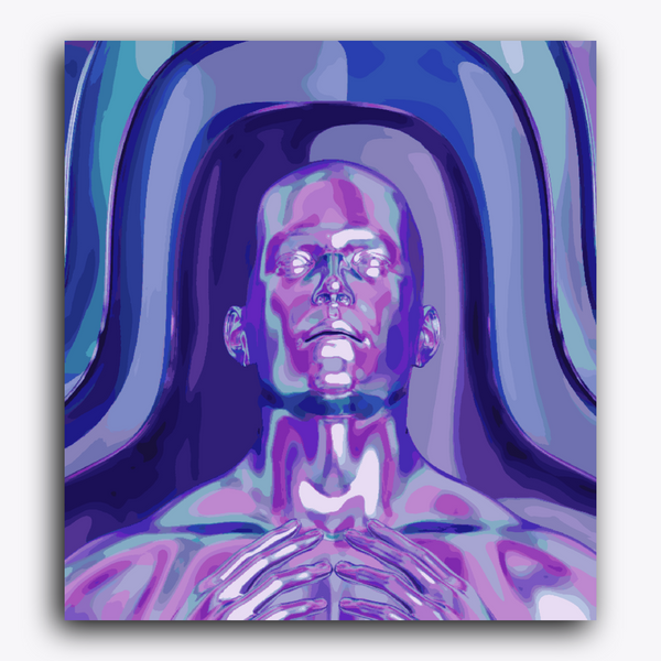 Paint Waint 3D Rendering Holographic