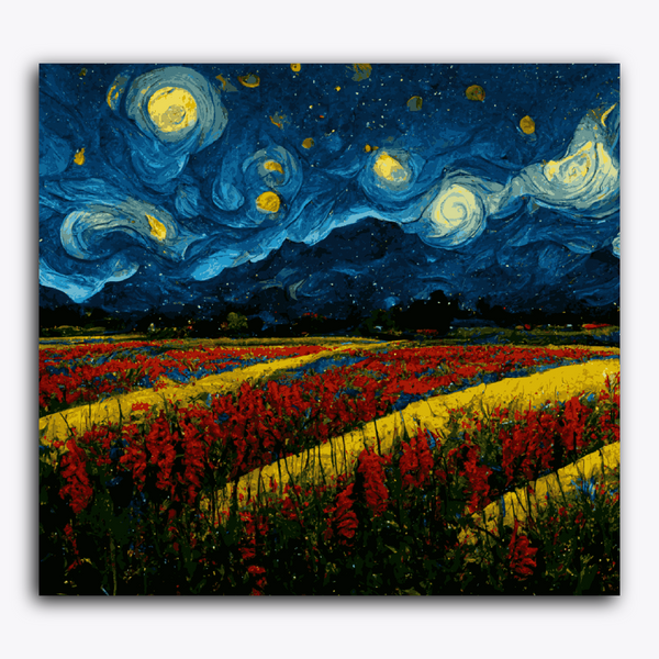 Paint Waint A Garden Van Gogh