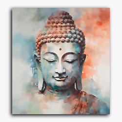 Lord Buddha Meditation Portrait