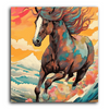 Paint Waint Coloring Abstracted Horse