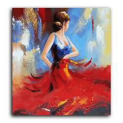 Paint Waint Lady Dancing