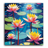 Paint Waint Lotus Flower Portrait
