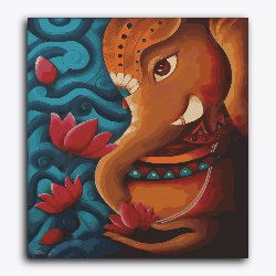 Ekdanta's Portrait - Ganesha