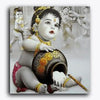 Paint Waint Monochrome Krishna with Golden Details Janmasthami