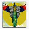 Paint Waint Peacock with Feathers