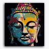 Paint Waint Buddha Colourful Patches