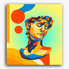 Paint Waint Abstract Colourful Ancient Idol
