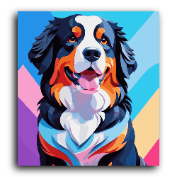 Colorful Dog