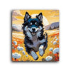 Paint Waint Dog Jumping