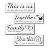 Angel Infinite Family Quotes Wooden Wall Hanging Wall Hanger For Home Decor Wall Art