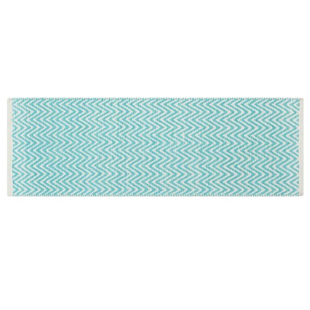 The Home Talk Cotton Chenille Bath Rug Area Rug for Spa Vanity Shower Kitchen & Living Room