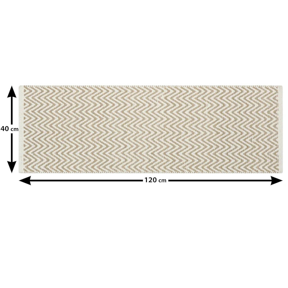 The Home Talk Cotton Chenille Bath Rug Area Rug for Spa Vanity Shower Kitchen & Living Room