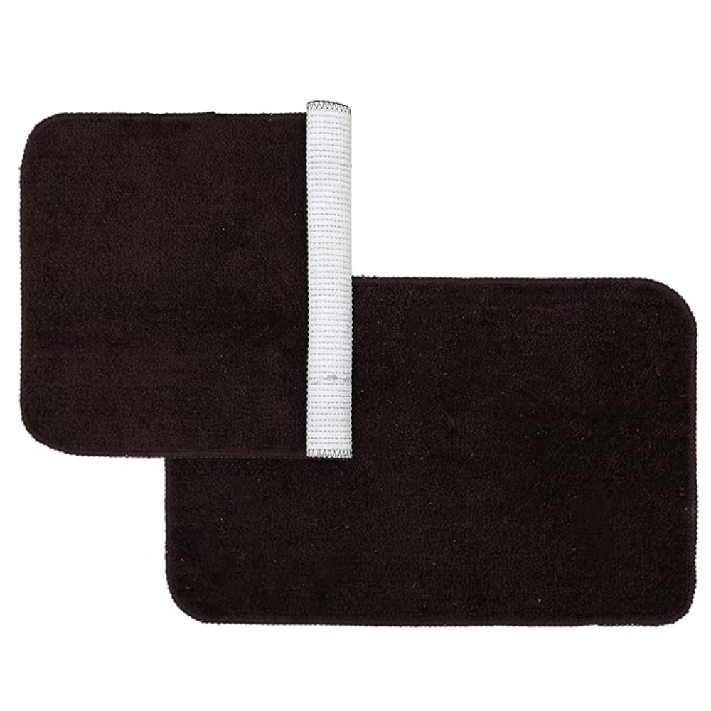 The Home Talk Microfiber Bath Mats Ultra Soft Water Absorbent Carpets