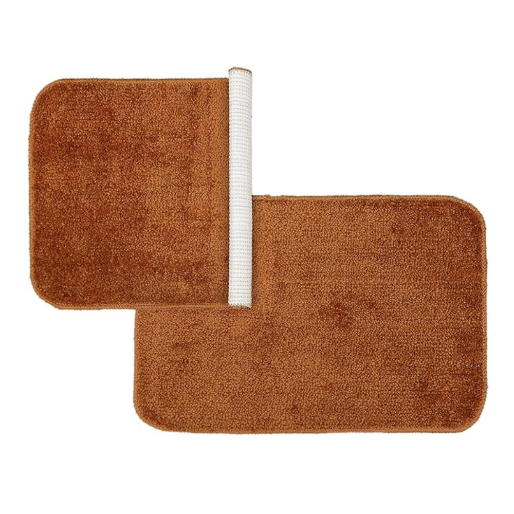 The Home Talk Microfiber Bath Mats Ultra Soft Water Absorbent Carpets