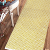 The Home Talk Weaved Cotton Carpets Contemporary Decorators Area Rugs Yellow