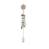 Relive Store Wind Chime 4 Silver Pipes Good Luck Hight 35 Inch.