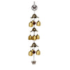 Gupta Fancy Store Wind Chime 9 Bells Gold Tone Metal