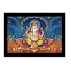 Lifehaxtore Lotus Ganesha Art Framed Painting