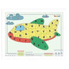 TodFod Wooden Jigsaw Puzzle – Aeroplane Shaped English Alphabets