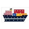 TodFod Wooden Jigsaw Puzzle – Ship Shaped English Alphabets