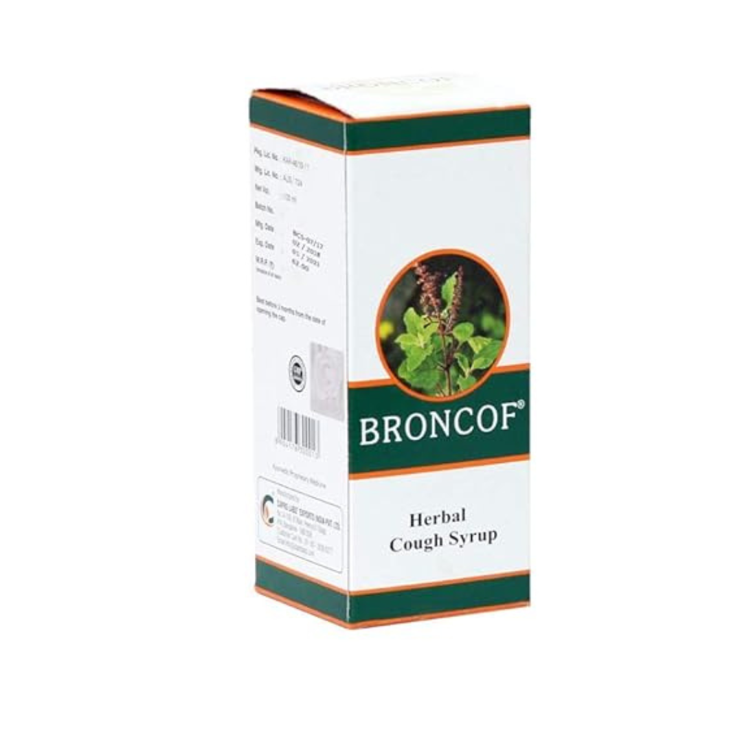 Capro Broncof Syrup - 100 ml (Pack of 4)