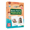 Spartan Kids Body Parts Flash Cards for Kids