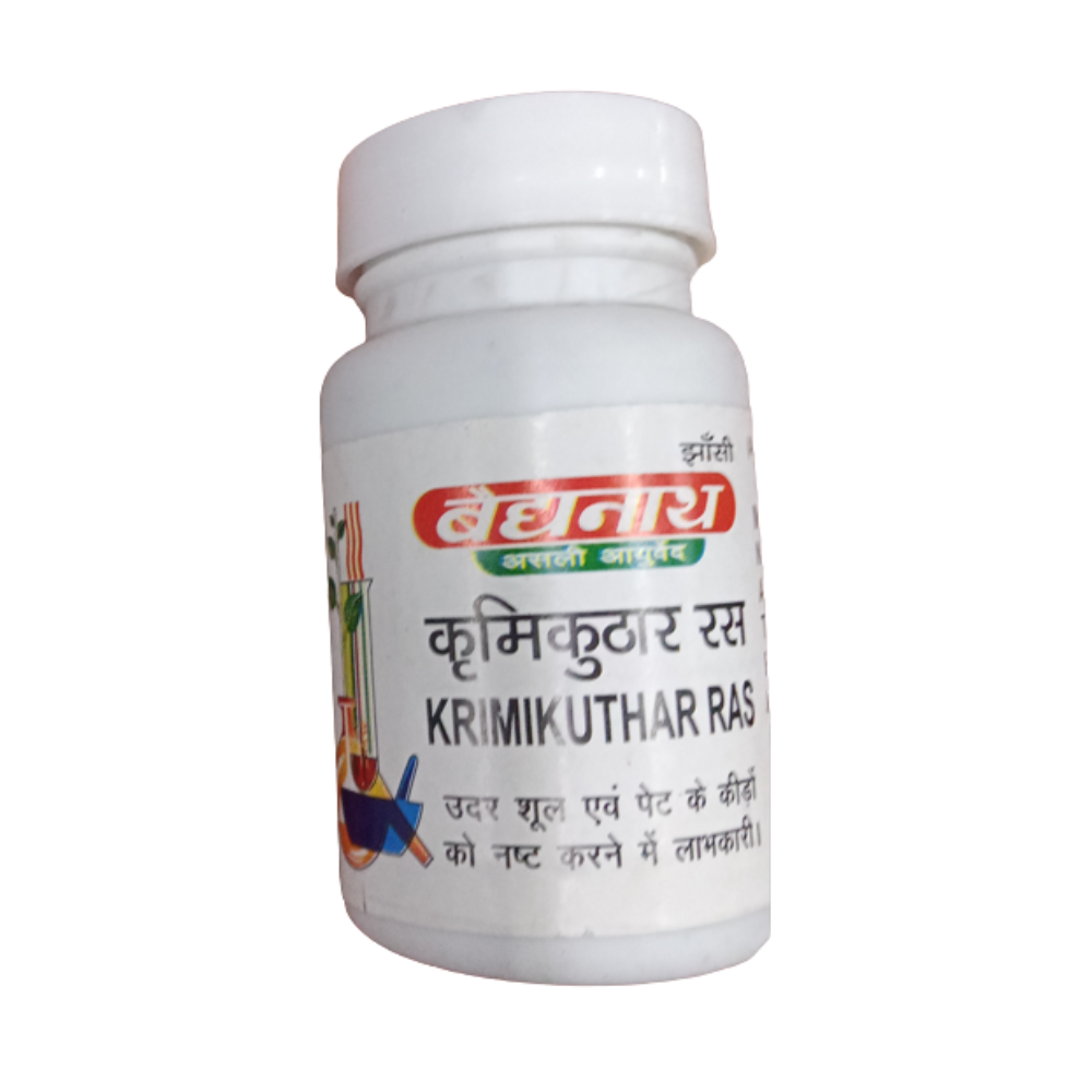 Baidyanath Krimikuthar Ras - 80 Tabs