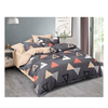 Bsb Home 2nd Gen 220 Gsm Microfiber Reversible Ac Comforter/blanket For Winter King Size Double Bed 230X250 cm, Blue,White & Orange