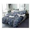 Bsb Home 2nd Gen 220 Gsm Microfiber Reversible Ac Comforter blanket For Winter King Size Double Bed (230X250 cm Blue and Grey)